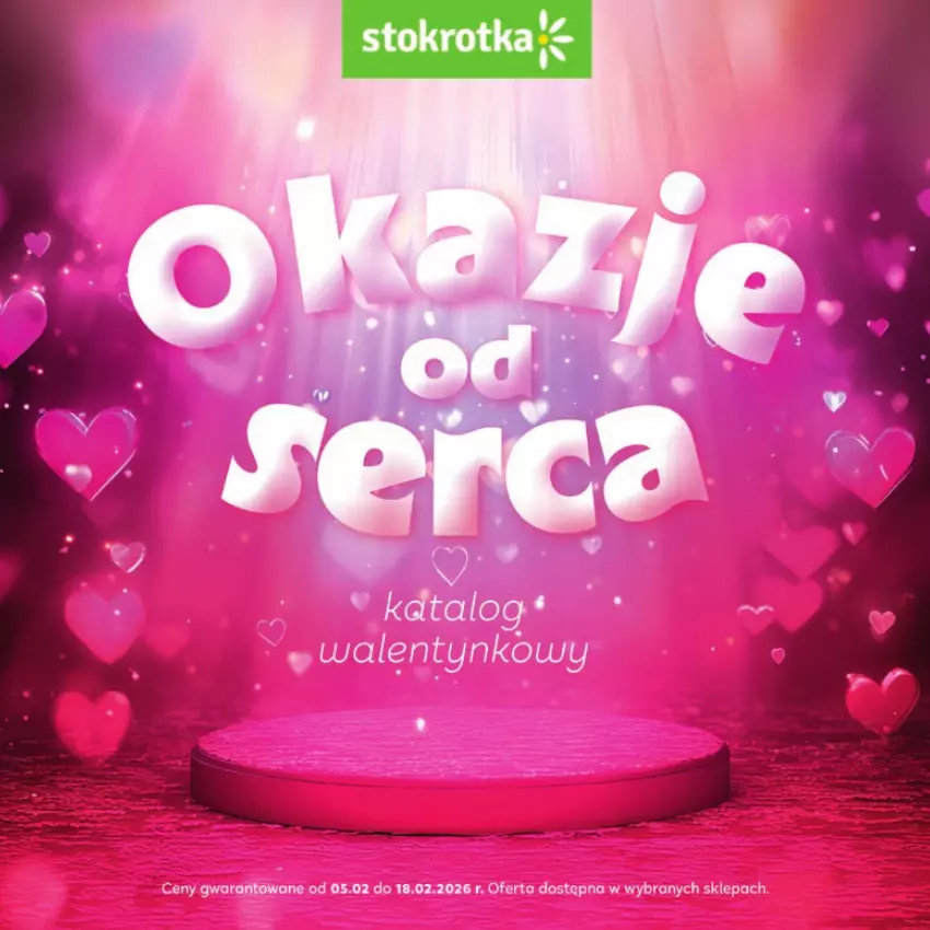 Gazetka promocyjna Stokrotka - Katalog Walentynki! - ważna 05.02 do 18.02.2026 - strona 1