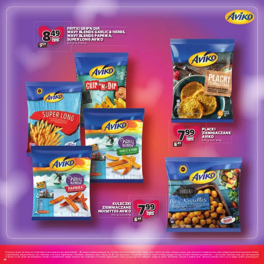 Gazetka promocyjna Stokrotka - Katalog Walentynki! - ważna 05.02 do 18.02.2026 - strona 20 - produkty: Frytki, Lack, Mięso, Owoce, Warzywa