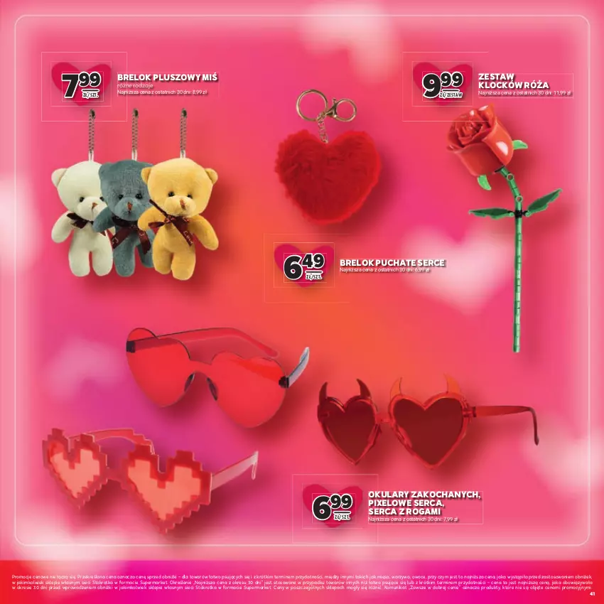 Gazetka promocyjna Stokrotka - Katalog Walentynki! - ważna 05.02 do 18.02.2026 - strona 41 - produkty: Koc, Mięso, Owoce, Róża, Ser, Warzywa