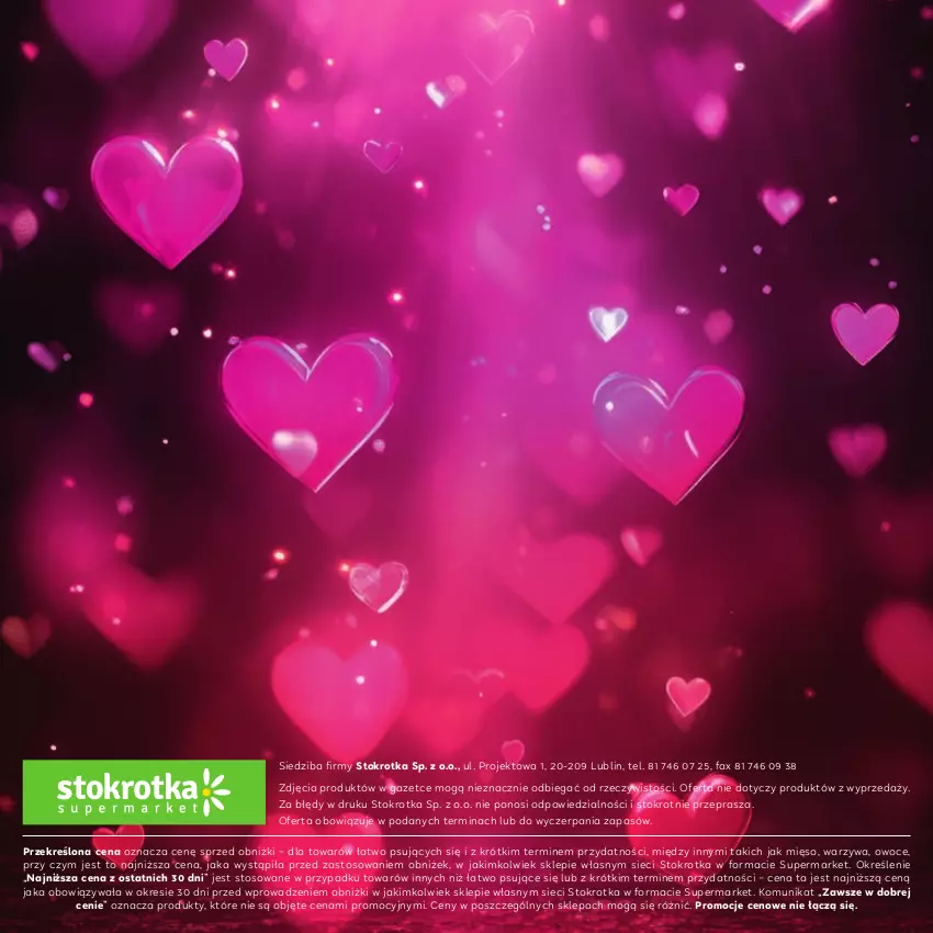 Gazetka promocyjna Stokrotka - Katalog Walentynki! - ważna 05.02 do 18.02.2026 - strona 44 - produkty: Fa, Mięso, Owoce, Warzywa