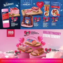 Gazetka promocyjna Stokrotka - Katalog Walentynki! - Gazetka - ważna od 18.02 do 18.02.2026 - strona 17 - produkty: Piec, Kurczak, Krakus, Warzywa, Ser, Por, Salceson, Szynka konserwowa, Szynka, Sport, Morliny, Boczek, Owoce, Gala, Kiełbasa, Mięso, Kiełbasa śląska