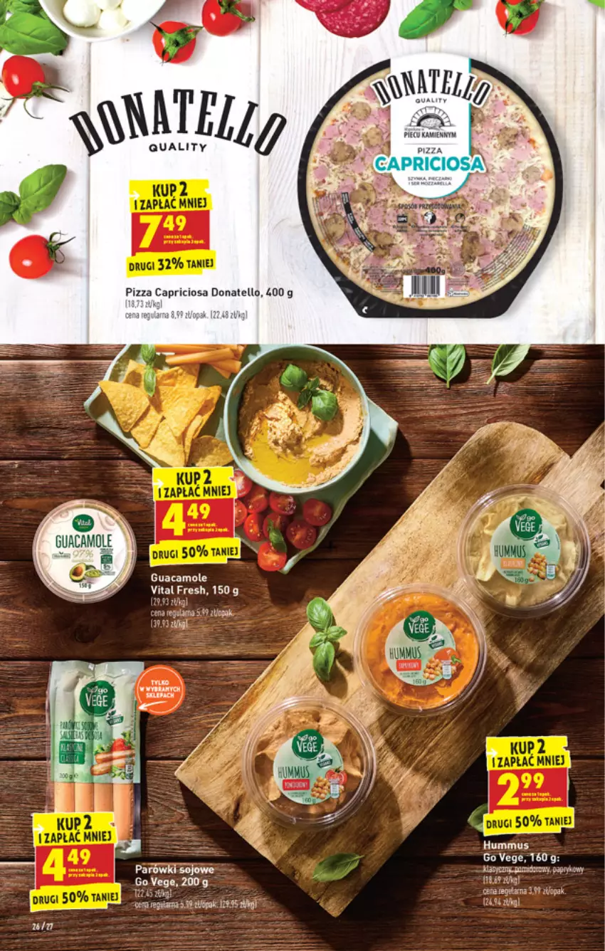 Gazetka promocyjna Biedronka - W tym tygodniu - ważna 26.07 do 31.07.2021 - strona 26 - produkty: Amol, Hummus, Mus, Parówki
