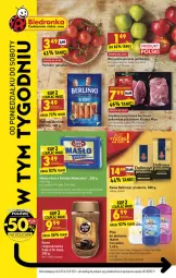 Gazetka promocyjna Biedronka - W tym tygodniu - Gazetka - ważna od 31.07 do 31.07.2021 - strona 1 - produkty: Hama, Parówki, Dallmayr, Kawa, Mlekovita, , Płyn do płukania, Morliny, Gala, Masło, Berlinki, Jabłka, Mleko, Fa