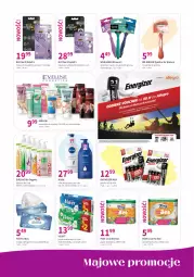 Gazetka promocyjna Drogerie Polskie - Gazetka - Gazetka - ważna od 31.05 do 31.05.2023 - strona 7 - produkty: Rum, BIC, Papier, Eveline, Energizer, Papier toaletowy, Velvet, Szynka, Ręcznik, Rolki, Chusteczki, Pudełko, Foxy, Maszynka, Maszynka do golenia, Nivea