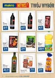 Gazetka promocyjna Makro - Najlepsze oferty - oferta z alkoholem - Gazetka - ważna od 29.05 do 29.05.2023 - strona 6 - produkty: Makaron, Kujawski, Sos, Gin, Gry, Sos czosnkowy, Babuni, Pieprz, Grill, Kasza, Olej, Kasza gryczana, Oliwa