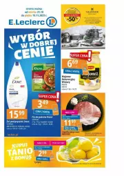 Gazetka promocyjna E Leclerc - Gazetka - ważna od 10.11 do 10.11.2023 - strona 1 - produkty: Majonez, Winiary, Cytryny, Dove, Knorr