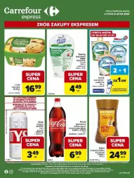 Gazetka promocyjna Carrefour - Gazetka Express - Gazetka - ważna od 23.03 do 23.03.2026 - strona 2 - produkty: Piwa, Piwo, Gin, Gra, Twaróg, Coca-Cola, Tyskie, Lody, Fanta, Napój, Almette, Fa
