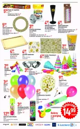 Gazetka promocyjna E Leclerc - Sylwester - Gazetka - ważna od 31.12 do 31.12.2022 - strona 13 - produkty: Piec, Ser, Mus, Gra, Papier, Balony, Serwetki, Taca, Tran, Popcorn, Foremki, Lanki, Maska, Folia aluminiowa