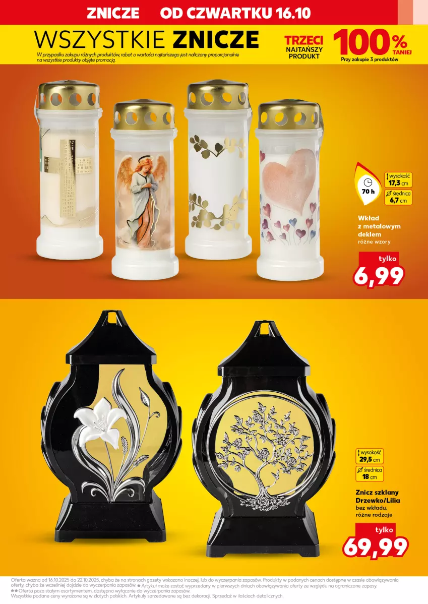 Gazetka promocyjna Kaufland - Kaufland - ważna 16.10 do 22.10.2025 - strona 11 - produkty: Por, Sok, Znicz