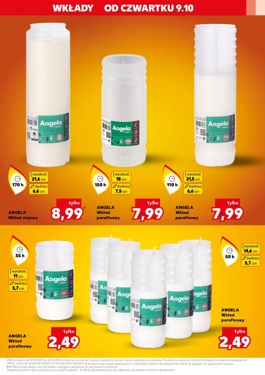 Gazetka promocyjna Kaufland - Kaufland - ważna 16.10 do 22.10.2025 - strona 19 - produkty: Olej, Sok, Wkład olejowy
