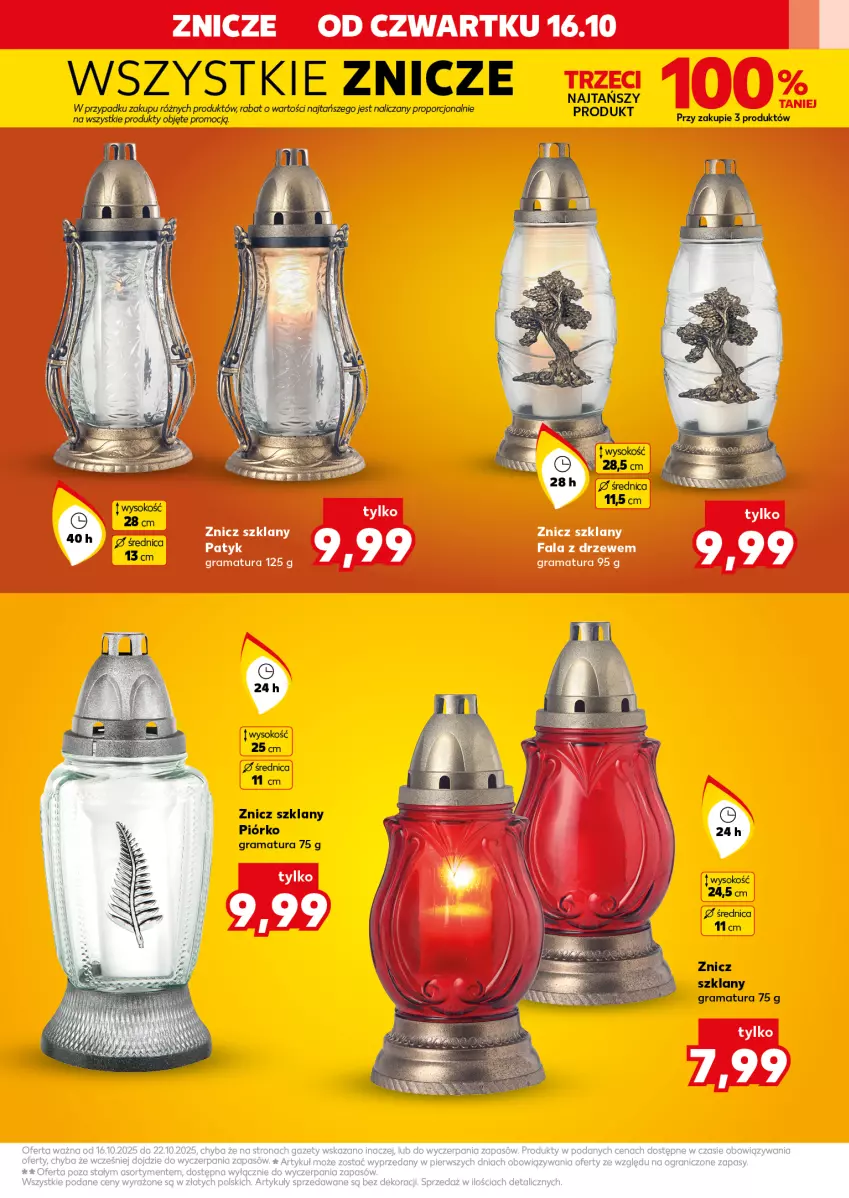 Gazetka promocyjna Kaufland - Kaufland - ważna 16.10 do 22.10.2025 - strona 7 - produkty: Fa, Gra, Por, Rama, Sok, Znicz