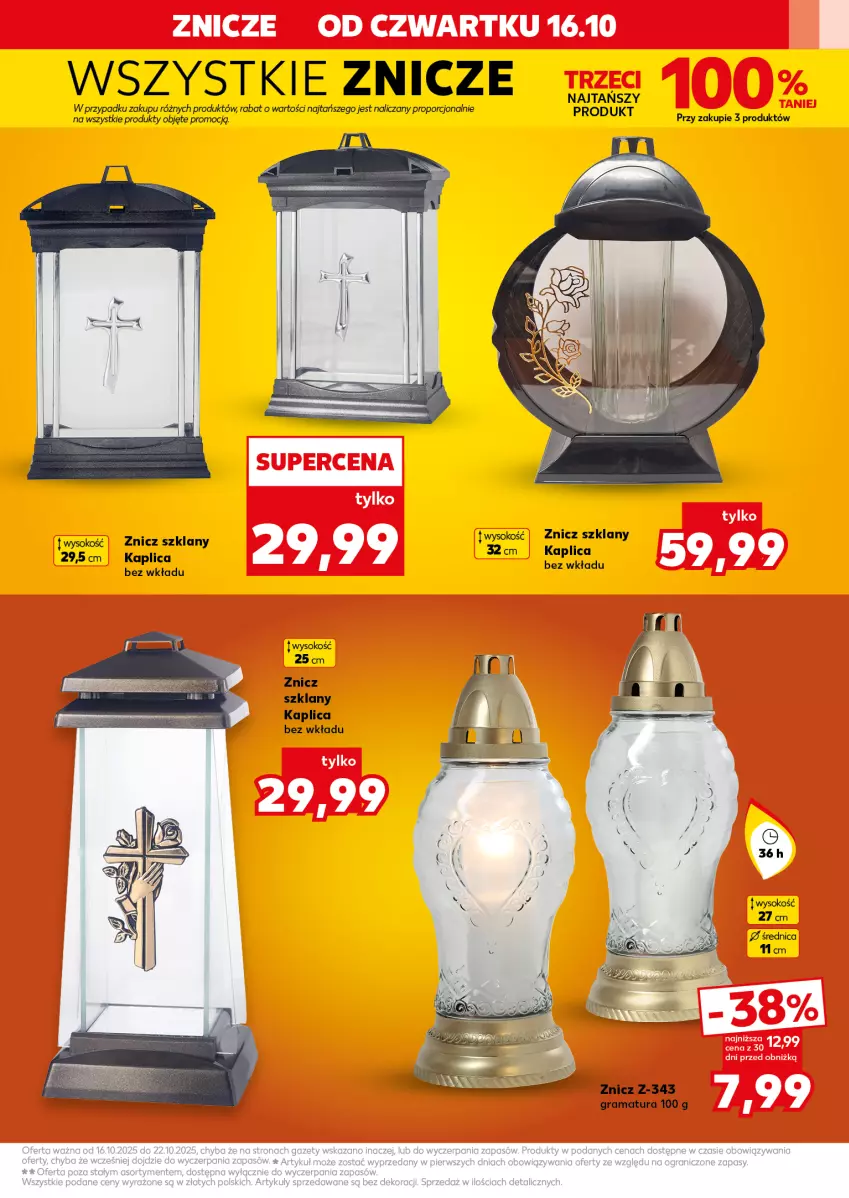 Gazetka promocyjna Kaufland - Kaufland - ważna 16.10 do 22.10.2025 - strona 9 - produkty: Gra, Por, Rama, Sok, Znicz