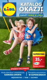 Gazetka promocyjna Lidl - GAZETKA - Gazetka - ważna od 04.05 do 04.05.2024 - strona 1 - produkty: Kuchnia, Sandał, Moda, Dzieci