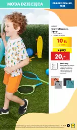 Gazetka promocyjna Lidl - GAZETKA - Gazetka - ważna od 04.05 do 04.05.2024 - strona 11 - produkty: Sok, Por, Szorty, Moda, Dzieci