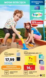 Gazetka promocyjna Lidl - GAZETKA - Gazetka - ważna od 04.05 do 04.05.2024 - strona 13 - produkty: Sok, Ser, Szorty, Dres, Moda, Dzieci, Chleb