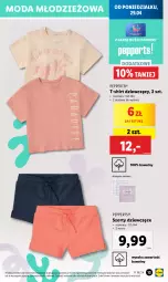 Gazetka promocyjna Lidl - GAZETKA - Gazetka - ważna od 04.05 do 04.05.2024 - strona 15 - produkty: Sok, Ser, Szorty, T-shirt, Moda, Chleb
