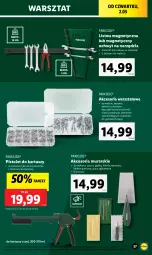 Gazetka promocyjna Lidl - GAZETKA - Gazetka - ważna od 04.05 do 04.05.2024 - strona 39 - produkty: Parkside, Kosz, Tusz, Pistolet, Listwa