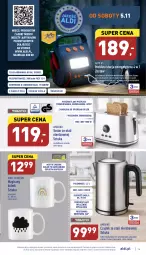 Gazetka promocyjna Aldi - Zaplanuj zakupy wcześniej - Gazetka - ważna od 05.11 do 05.11.2022 - strona 14 - produkty: Top, Rum, Telefon, Czajnik, Tablet, Toster, Napoje, Kubek, Kompresor, Mobil