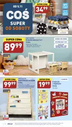 Gazetka promocyjna Aldi - Zaplanuj zakupy wcześniej - Gazetka - ważna od 05.11 do 05.11.2022 - strona 9 - produkty: Koc, Stolik, Regał, Dzieci, Płyta, Lakier