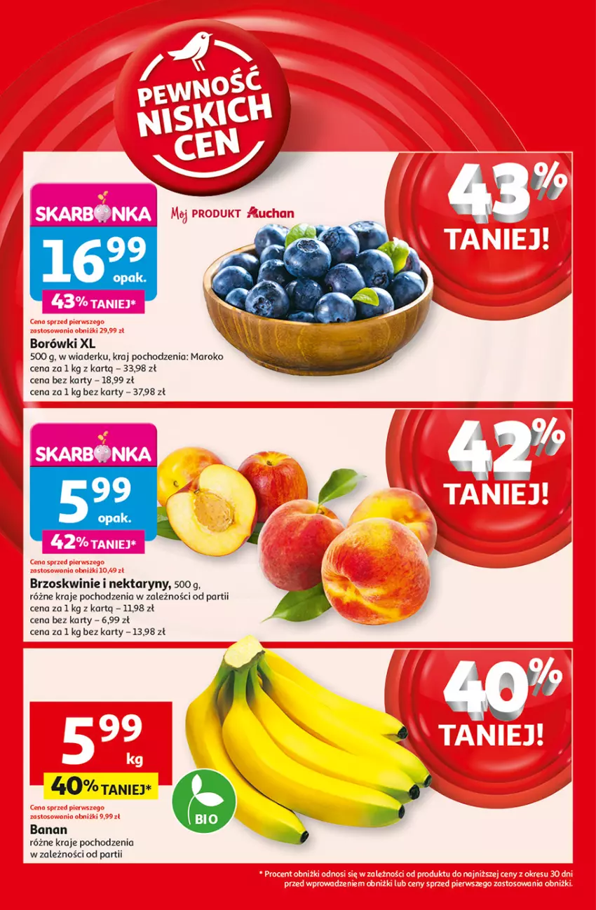 Gazetka promocyjna Auchan - Dobra Zabawa to Poważna Sprawa Moje - ważna 29.05 do 04.06.2025 - strona 5 - produkty: Brzoskwinie, Nektar