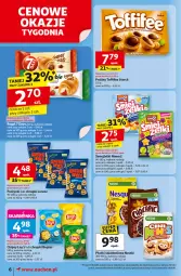 Gazetka promocyjna Auchan - Dobra Zabawa to Poważna Sprawa Moje - Gazetka - ważna od 04.06 do 04.06.2025 - strona 8 - produkty: Praliny, Chipsy, Chrupki, Toffifee, Danio, Lorenz, Nimm2