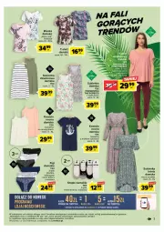 Gazetka promocyjna Carrefour - Gazetka Letnie trendy - Gazetka - ważna od 13.05 do 13.05.2023 - strona 3 - produkty: Top, Ser, Koszula nocna, Kosz, Klej, T-shirt, Koszula, Wełna, Figi, Sukienka