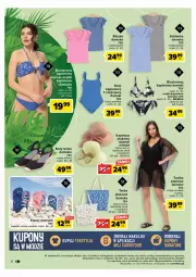 Gazetka promocyjna Carrefour - Gazetka Letnie trendy - Gazetka - ważna od 13.05 do 13.05.2023 - strona 4 - produkty: Klapki, Buty, Majtki, Biustonosz, Klej, Buty letnie, Torba, Sukienka, Tunika, Fa