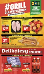 Gazetka promocyjna Delikatesy Centrum - NOWA GAZETKA Delikatesy Centrum od 30 maja! 30.05-05.06.2024 - Gazetka - ważna od 05.06 do 05.06.2024 - strona 1 - produkty: Kurczak, Sok, Rum, Gin, Filet z piersi kurczaka, Sokołów, Rama, Kret, Kiełbasa podwawelska, Coca-Cola, Wawel, Brzoskwinie, Napój, Kiełbasa, Orka, Nektar