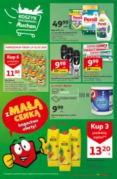 Gazetka promocyjna Auchan - Gazetka z MAŁĄ CENKĄ dźwigniesz więcej! Moje Auchan - Gazetka - ważna od 21.02 do 21.02.2024 - strona 7 - produkty: Mus, Papier, Rexona, Dezodorant, Proszek do prania, Persil, Ananas, Pasta do zębów, Lacalut, Ręcznik, Nektar