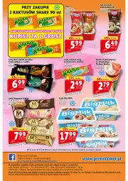 Gazetka promocyjna Prim Market - Gazetka - ważna od 06.05 do 06.05.2026 - strona 16 - produkty: Sos, Sok, Kaktus, Big Milk, Lody, Algida, Zielona Budka, Waga, LG, Fa