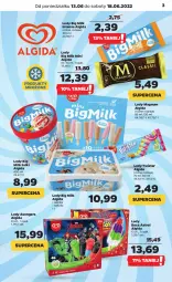 Gazetka promocyjna Netto - Gazetka spożywcza - Gazetka - ważna od 18.06 do 18.06.2022 - strona 3 - produkty: Avengers, Big Milk, Produkty mrożone, Lody, Algida, LG