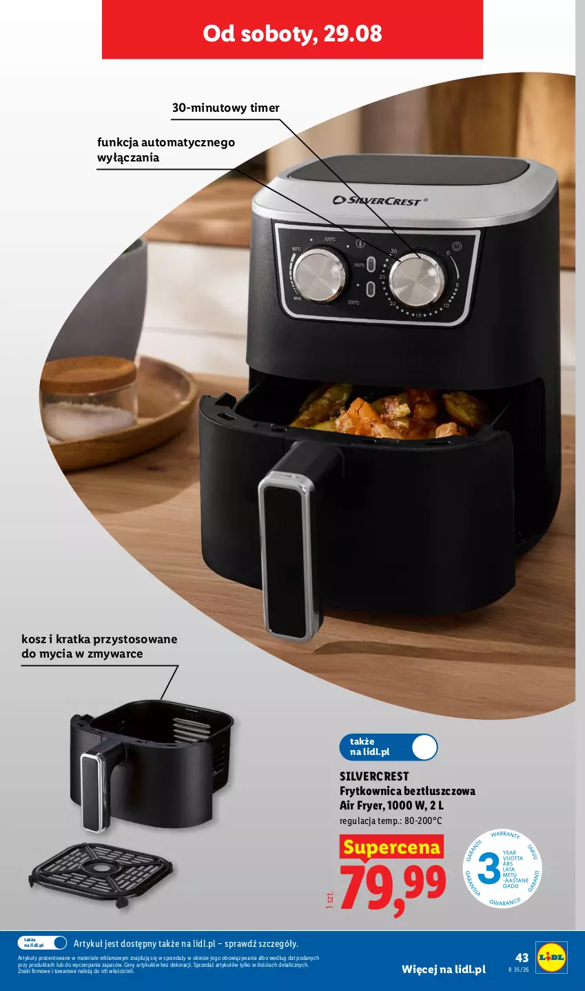 Gazetka promocyjna Lidl - Gazetka ważna od 24.08. do 30.08. - ważna 24.08 do 30.08.2026 - strona 49 - produkty: Kosz, Silvercrest
