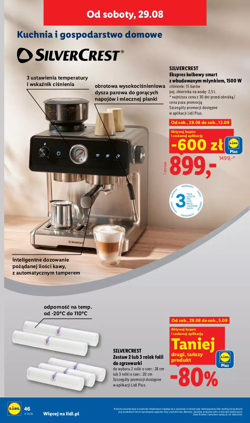Gazetka promocyjna Lidl - Gazetka ważna od 24.08. do 30.08. - ważna 24.08 do 30.08.2026 - strona 52 - produkty: Intel, Koc, Kuchnia, Por, Rolki, Silvercrest, Sok