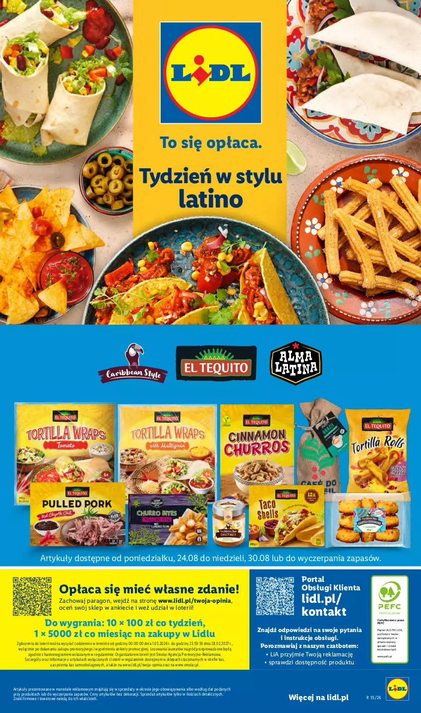 Gazetka promocyjna Lidl - Gazetka ważna od 24.08. do 30.08. - ważna 24.08 do 30.08.2026 - strona 59 - produkty: Gra, Laur, Mola, Papier, Por, Portal