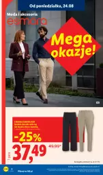 Gazetka promocyjna Lidl - Gazetka ważna od 24.08. do 30.08. - Gazetka - ważna od 30.08 do 30.08.2026 - strona 2 - produkty: Gra, Moda, Spodnie, Grafika