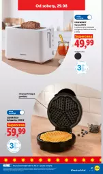 Gazetka promocyjna Lidl - Gazetka ważna od 24.08. do 30.08. - Gazetka - ważna od 30.08 do 30.08.2026 - strona 47 - produkty: Silvercrest, Rum, Gofrownica, Toster