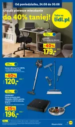 Gazetka promocyjna Lidl - Gazetka ważna od 24.08. do 30.08. - Gazetka - ważna od 30.08 do 30.08.2026 - strona 7 - produkty: Silvercrest, Odkurzacz, Ivar, Przenośna płyta, Płyta, Krzesło, Biuro, Płyta indukcyjna