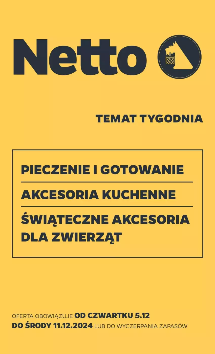 Gazetka promocyjna Netto - ważna 05.12 do 11.12.2024 - strona 1 - produkty: Piec