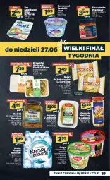 Gazetka promocyjna Netto - Gazetka spożywcza - Gazetka - ważna od 27.06 do 27.06.2021 - strona 19 - produkty: Sałatka, Sos, Ser, Ogórki konserwowe, Jagr, Parówki, Dega, Sałatka warzywna, Sałat, Burger, NaTurek, Krewetki, Woda