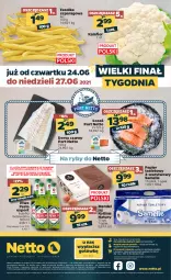 Gazetka promocyjna Netto - Gazetka spożywcza - Gazetka - ważna od 27.06 do 27.06.2021 - strona 20 - produkty: Piwa, Piwo, Piec, Kalafior, Por, Gra, Papier, Papier toaletowy, Perła, Kotlin, Dorsz, Fa