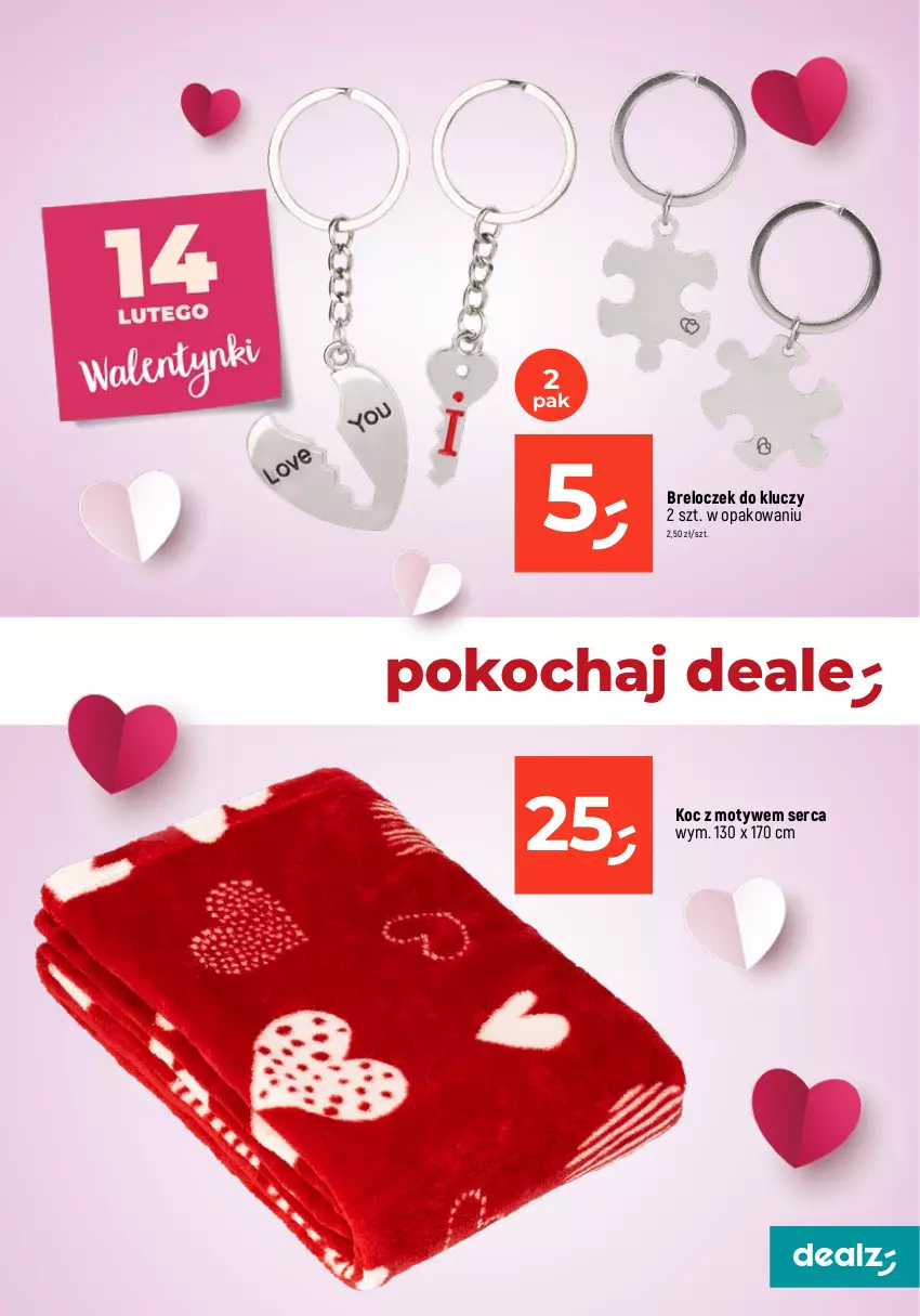 Gazetka promocyjna Dealz - MAKE A DEALZ - ważna 01.02 do 07.02.2024 - strona 11 - produkty: Breloczek, Koc, Ser