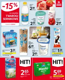 Gazetka promocyjna Selgros - Oferta spożywcza - Gazetka - ważna od 01.12 do 01.12.2021 - strona 19 - produkty: Jogurt naturalny, Ser, Jogurt, Mleko zagęszczone, Masło, Napój, Jogurt pitny, Kinder, Kokos, Mleko