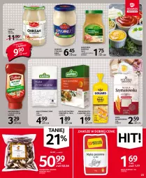 Gazetka promocyjna Selgros - Oferta spożywcza - Gazetka - ważna od 01.12 do 01.12.2021 - strona 23 - produkty: Chrzan, Majonez, Ketchup, Makaron, Mus, Kasza jęczmienna, Podgrzybki, Mąka, Mąka pszenna, Kasza, Musztarda