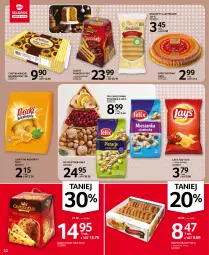 Gazetka promocyjna Selgros - Oferta spożywcza - Gazetka - ważna od 01.12 do 01.12.2021 - strona 32 - produkty: Pistacje, Ciastka, Ser, Mieszanka studencka, Babka, Felix, Deser, Lay’s, Biszkopty