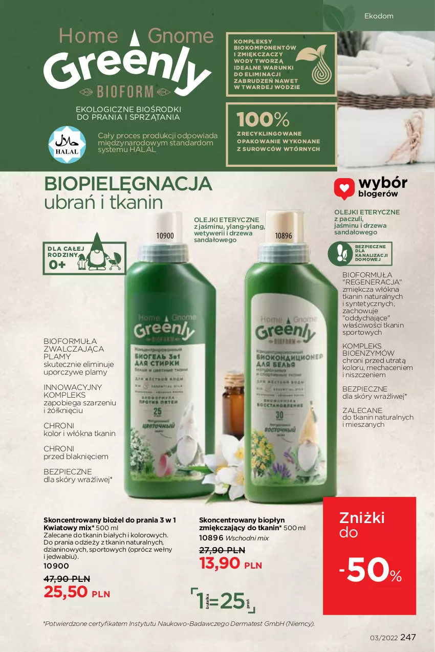 Gazetka promocyjna Faberlic - ważna 07.02 do 20.02.2022 - strona 247 - produkty: Olej, Piec, Por, Sandał, Sport