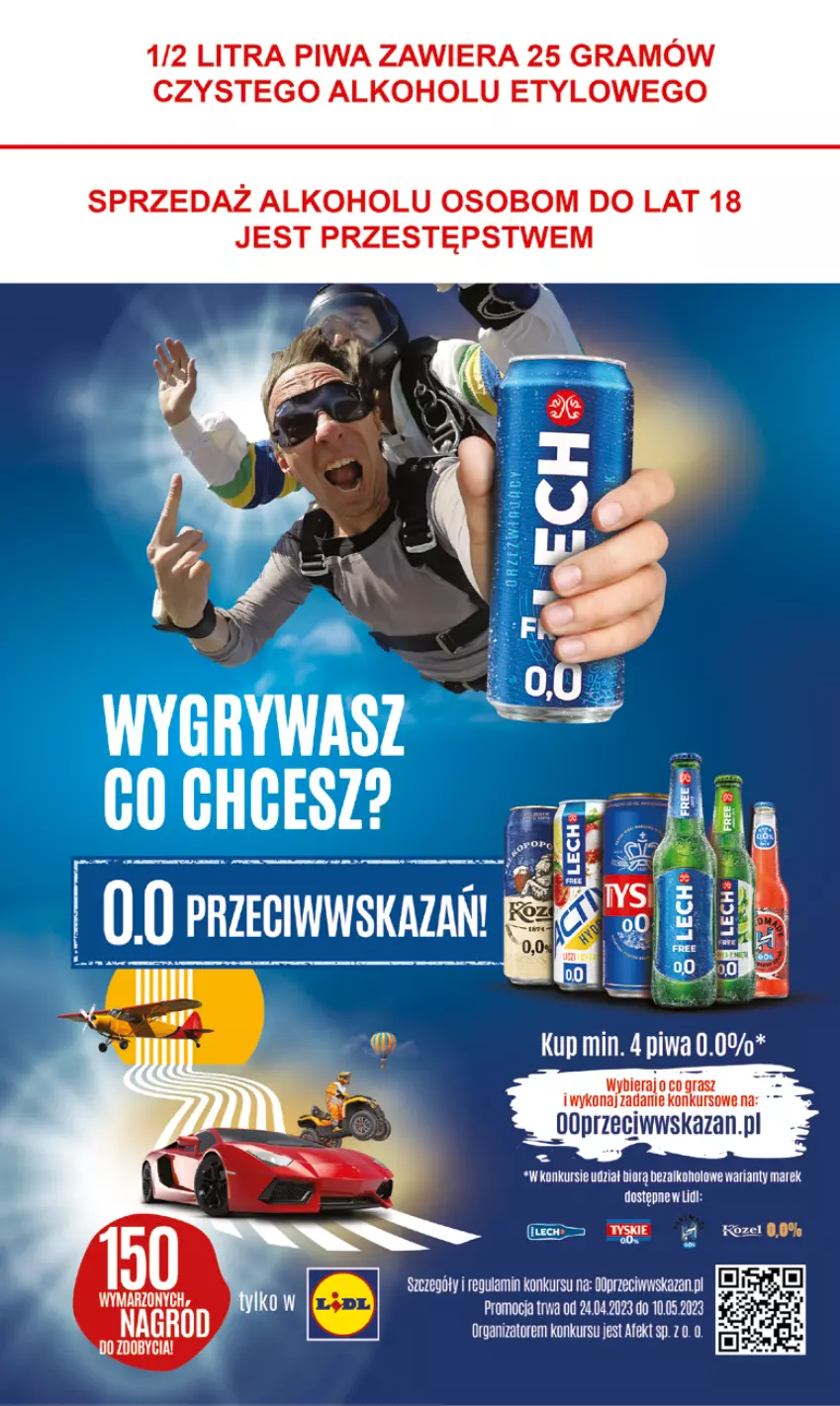 Gazetka promocyjna Lidl - GAZETKA - ważna 24.04 do 26.04.2023 - strona 32 - produkty: Gra, Piwa, Róze, Sok