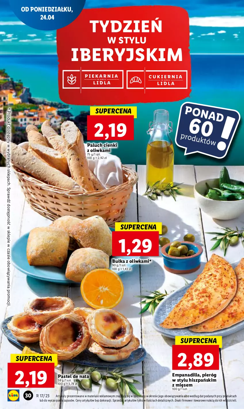 Gazetka promocyjna Lidl - GAZETKA - ważna 24.04 do 26.04.2023 - strona 40 - produkty: Bułka