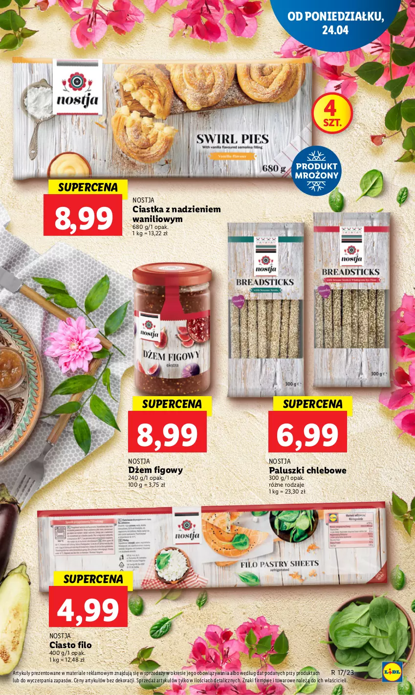 Gazetka promocyjna Lidl - GAZETKA - ważna 24.04 do 26.04.2023 - strona 61 - produkty: Chleb, Ciastka, Dżem