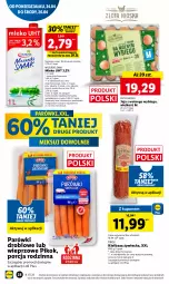 Gazetka promocyjna Lidl - GAZETKA - Gazetka - ważna od 26.04 do 26.04.2023 - strona 38 - produkty: Por, Jaja, Parówki, PIKOK, Olej, Kiełbasa, Jaja z wolnego wybiegu, Mleko