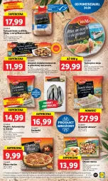 Gazetka promocyjna Lidl - GAZETKA - Gazetka - ważna od 26.04 do 26.04.2023 - strona 47 - produkty: Sardynki, Pizza, Owoce morza, Krewetki, Tuńczyk, Owoce, Lazur, Olej